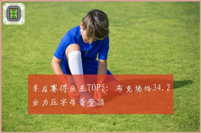季后赛得分王TOP5：布克场均34.2分力压字母哥登顶