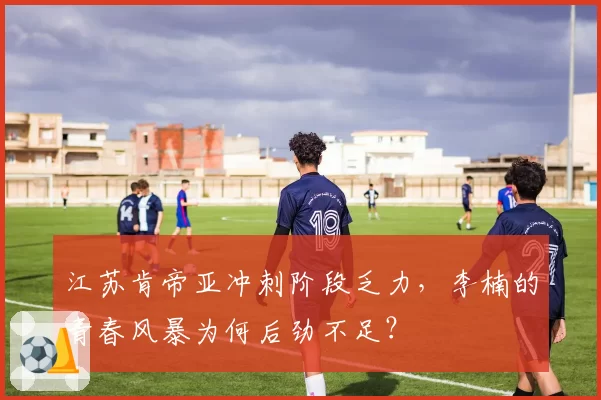 江苏肯帝亚冲刺阶段乏力，李楠的青春风暴为何后劲不足？